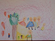 Práce dětí z MŠ Vlkava